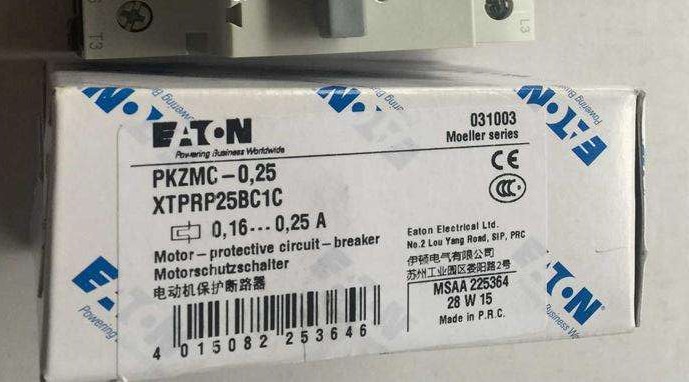 PKZMC-0,25 伊顿穆勒一级代理 原装真品图片