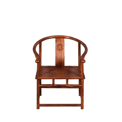 厂家红木椅子 紫檀木椅中式主人椅 刺猬紫檀休闲圈椅实木茶椅