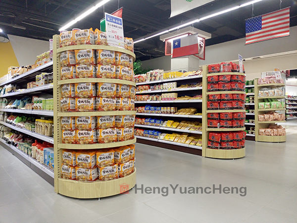 广州  超市货架便利店货架食物展示架零食架出售 超市货架 便利店货架图片
