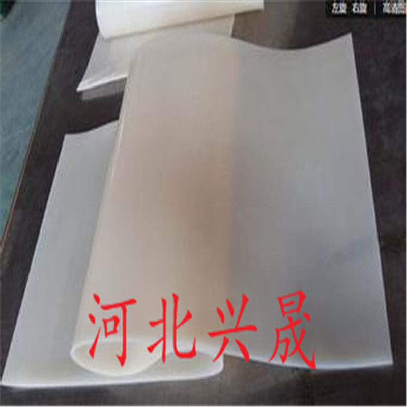 白硅胶板厂家 直销耐磨 耐高温  抗老化硅胶板图片