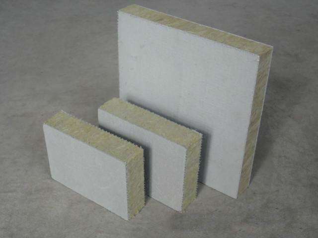 河北彩钢岩棉复合板材厂家直销 岩棉复合板价格图片