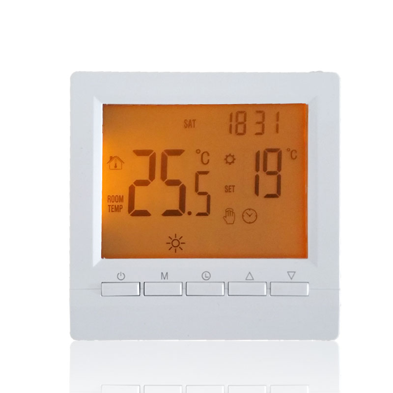 壁挂炉液晶温控器（电池供电） 壁挂炉温度控制器（电池供电）