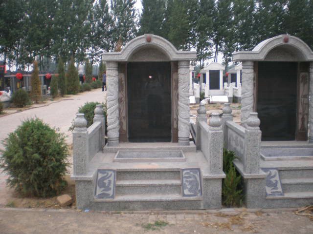 中国黑墓碑汉白玉墓碑公墓墓碑加工