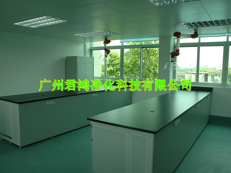 广州君鸿实验室整体规划 番禺实验室整体装修  番禺君鸿实验室家具厂家图片