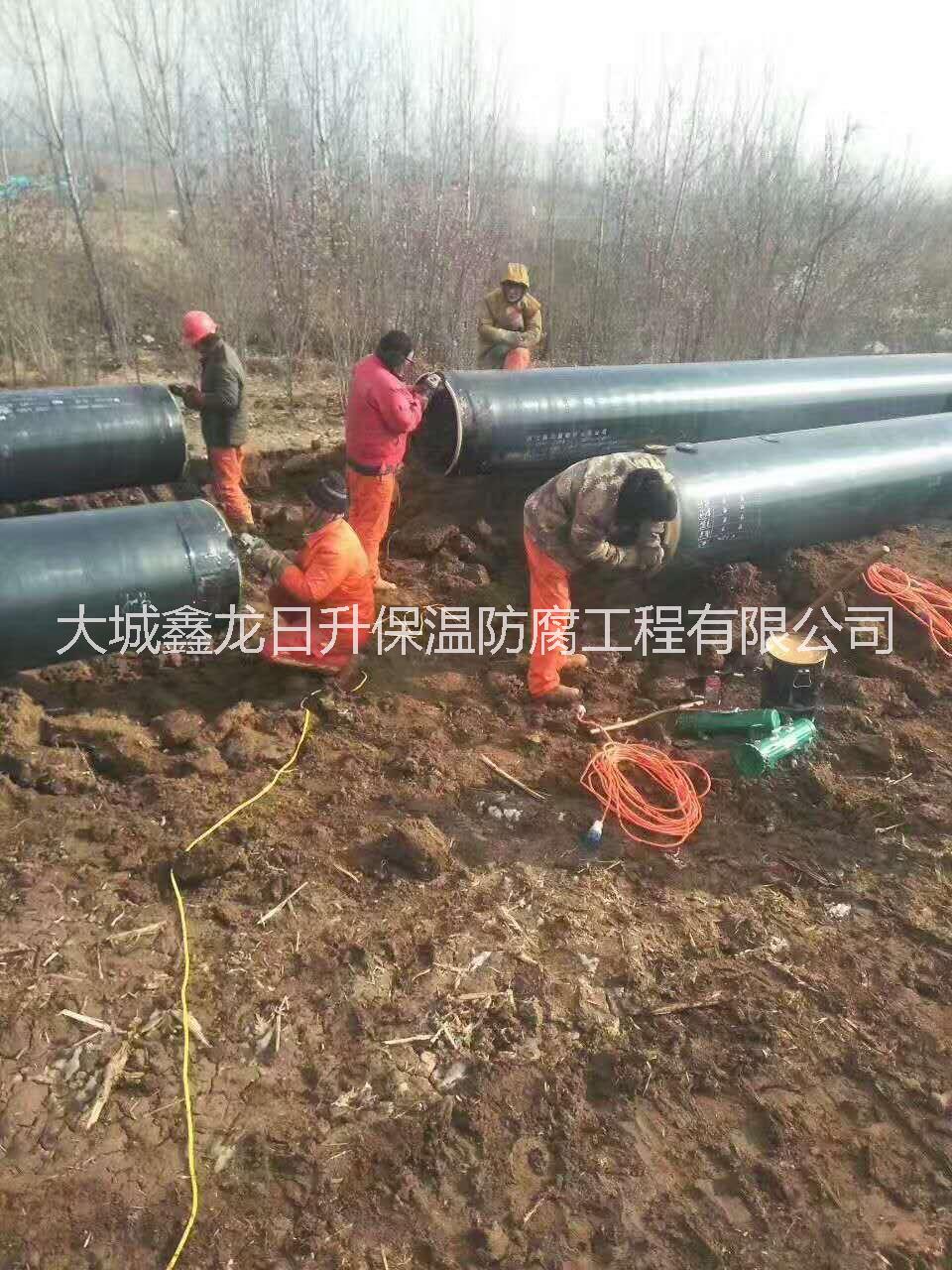 【鑫龙日升】预制直埋式保温管保温钢管实体厂家图片