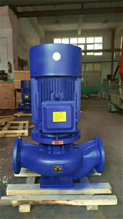 卓全泵业制造有ISG型立式管道泵安装方式