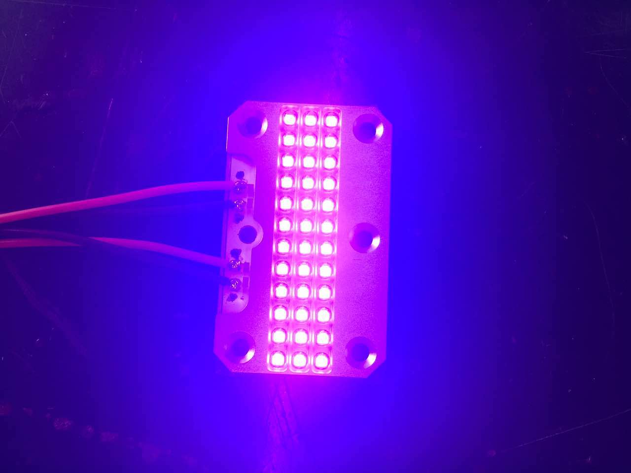 UV卷材机UV灯 大功率风冷UVLED喷绘写真UV固化紫光模组 UV打印灯