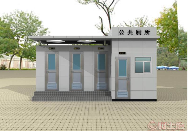 公共移动厕所 生态环保移动厕所 郑州生态环保移动厕所直销图片
