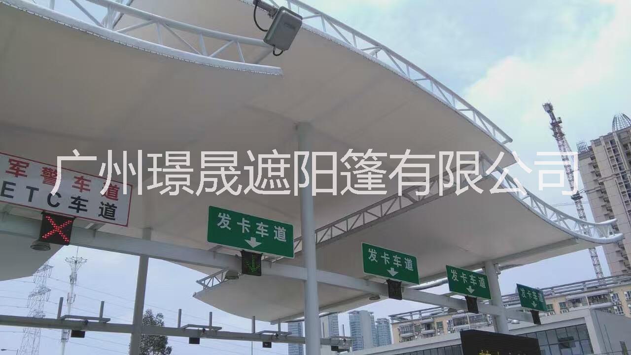 膜结构厂家  广州膜结构厂家 钢结构 停车棚图片