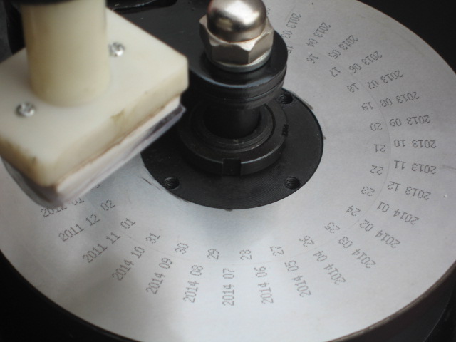 TDY-380电动凹版油墨印码机(移印机)图片