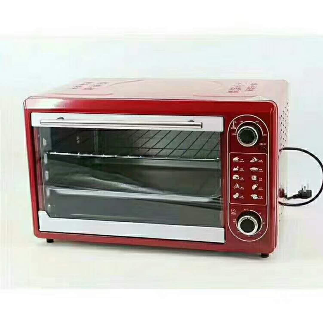 厂家直销48升多功能家用电烤箱两层烘焙烤炉图片