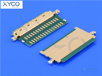 XYCO 厂家直销焊接式连接器20454屏线专用焊接式连接器 现货包邮图片