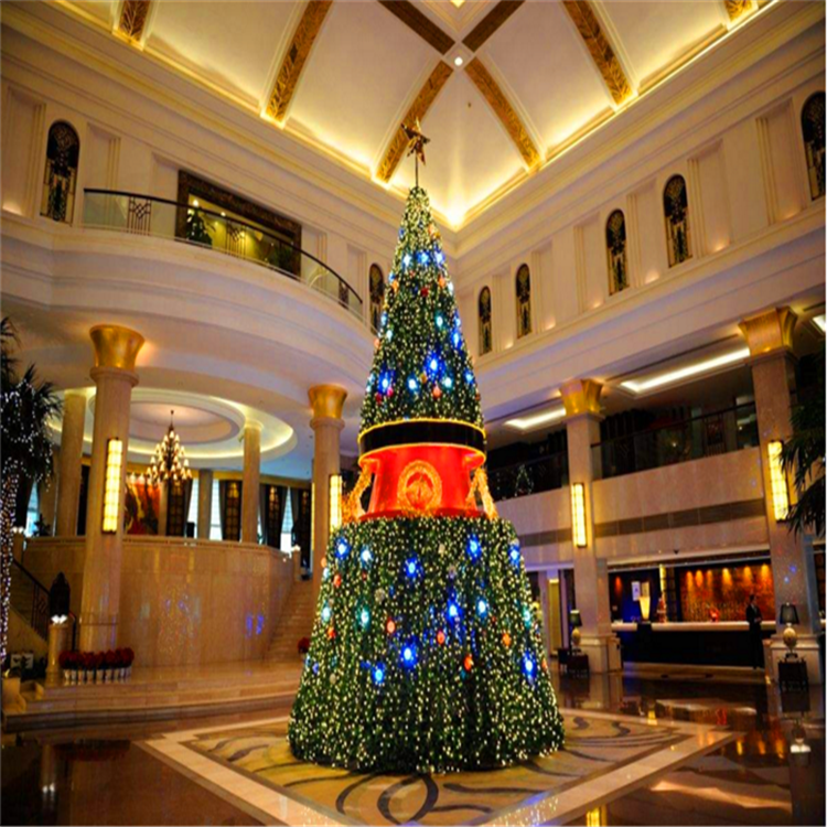 张家口大型圣诞树10米钢构大型圣诞树报价图片