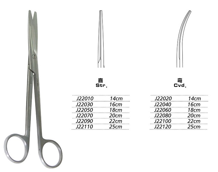 组织剪、医用组织剪厂家直销 规格齐全 价格优惠 定制手术器械图片
