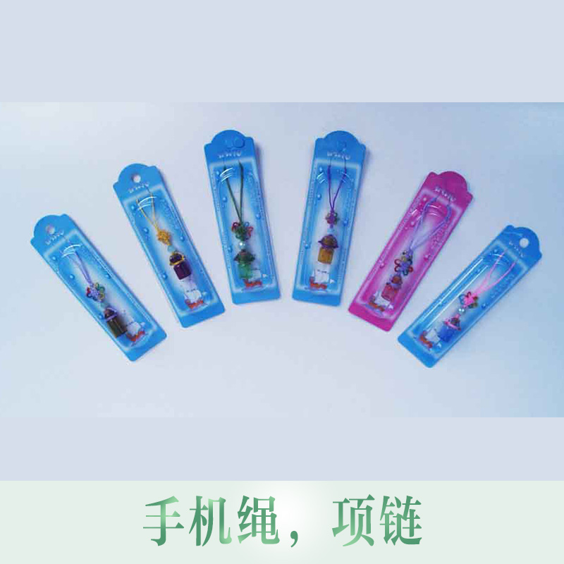 广州市批发订制软陶瓶手机绳厂家供应批发订制软陶瓶手机绳