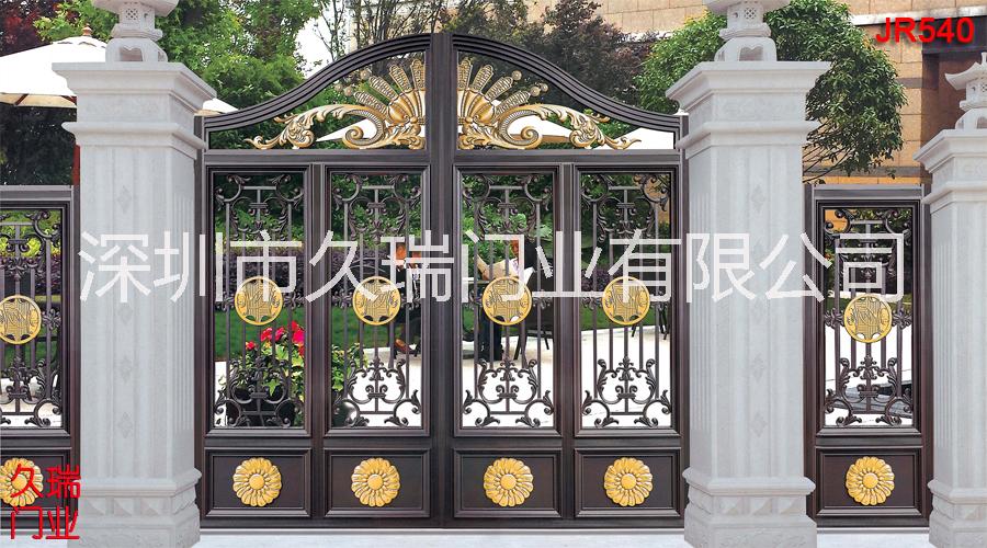 北京铝艺庭院大门定制 铝艺别墅门多少钱