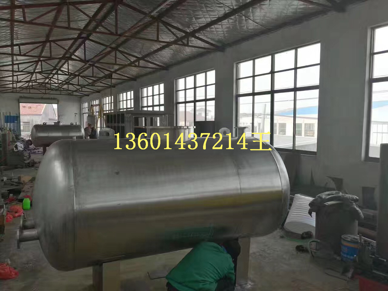 南京市容积式浮动盘管换热器厂家供应容积式浮动盘管换热器