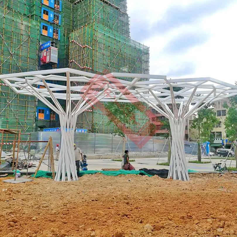 深圳中美艺嘉雕塑定制钢结构现代艺术景观抽象雕塑图片