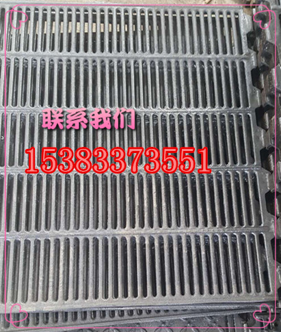 沧州市猪床铸铁漏粪板养猪尺寸价格厂家