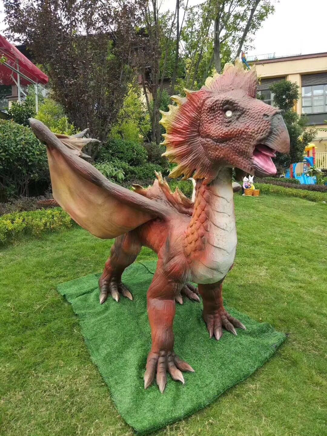 自贡市恐龙模型展览　仿真恐龙衣服　厂家