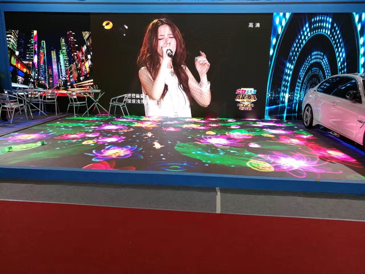深圳市LED智能互动地砖显示屏厂家