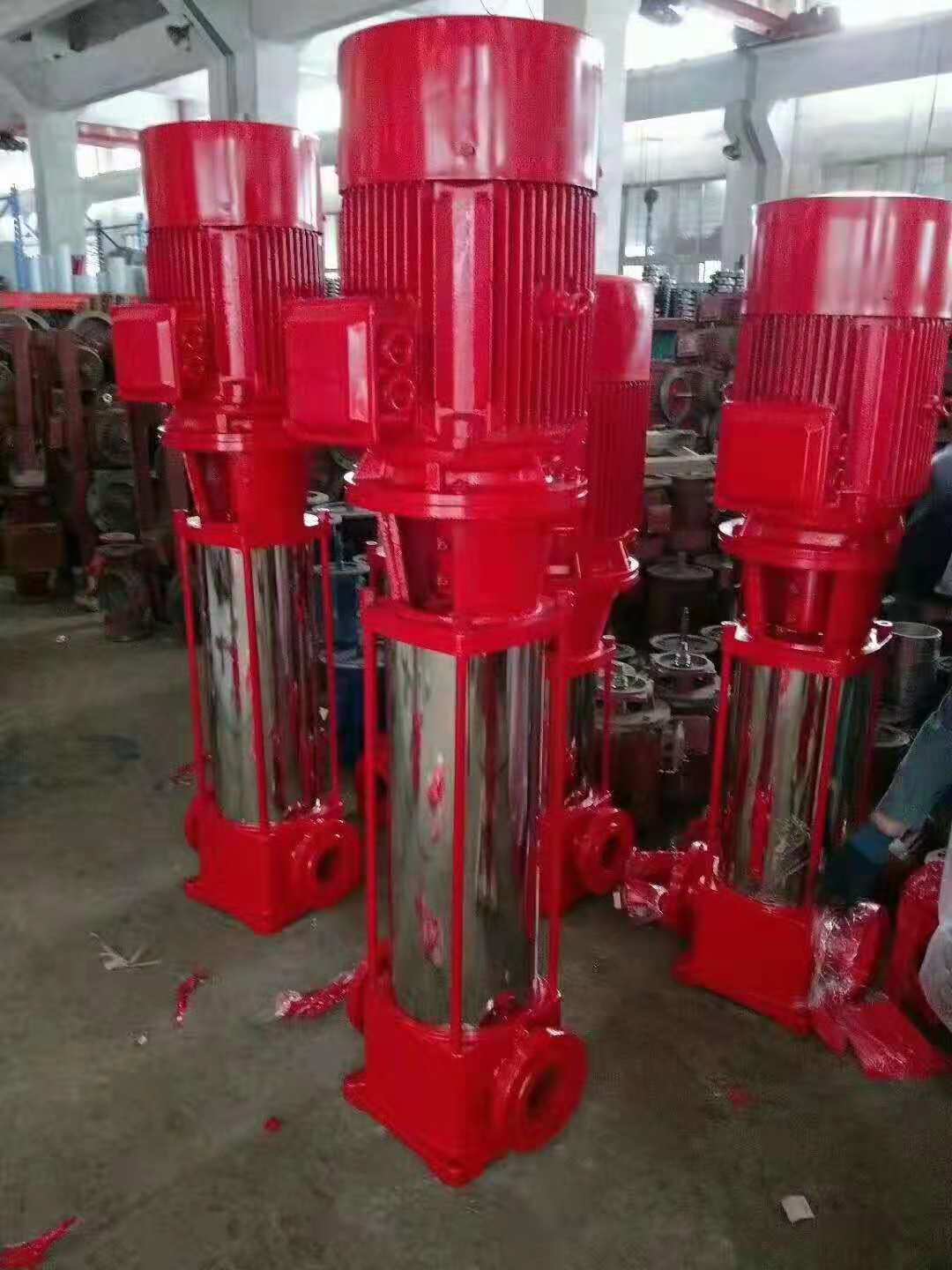 上海市5.5千瓦消防泵多少钱一台厂家5.5千瓦消防泵多少钱一台XBD4.8/5-50G*3立式5.5KW消防泵两千一台/3CF5.5千瓦消防泵