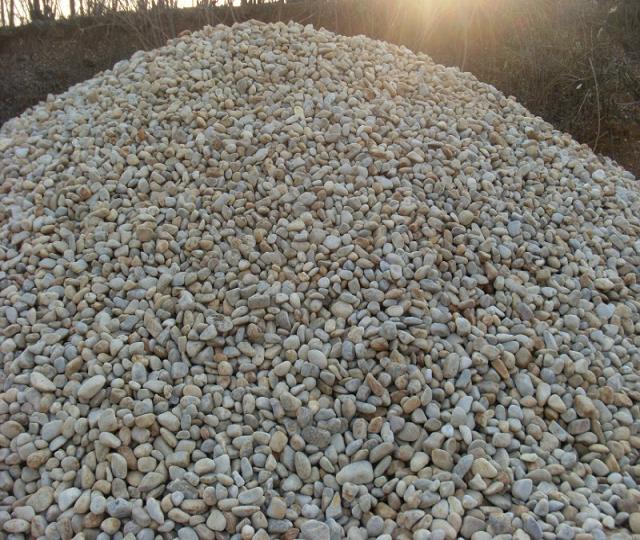 鹅卵石滤料 明阳水处理滤料垫层鹅卵石价格标准不一样