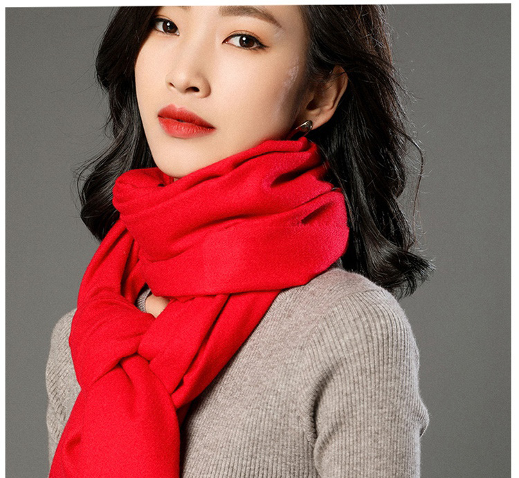 美丽啪，韩版百搭秋冬围巾免费试用图片