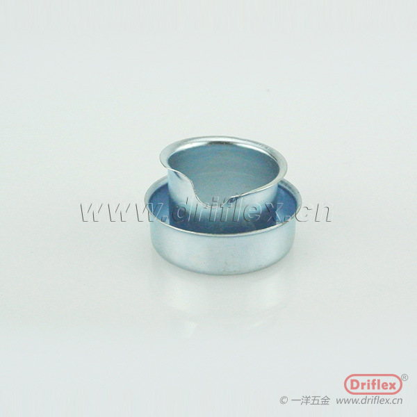 一洋五金厂家供应豁口螺纹金属环、材质铁铜不锈钢可选