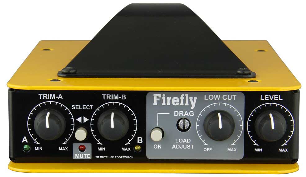 Radial Firefly 萤火虫电子管DI直插盒批发零售 隔离变压器 消除接地回路的噪声DI直插盒 吉他DI盒图片