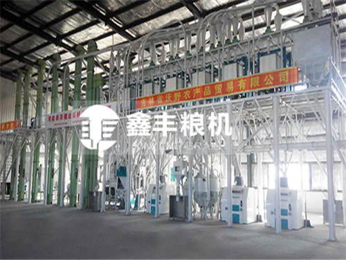 鑫丰玉米加工设备生产厂家 性能稳定 加工质量好图片