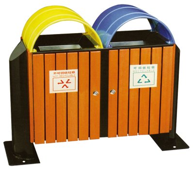 广西钢木垃圾桶的制作方法_南宁分类垃圾桶厂家gxlcmj图片