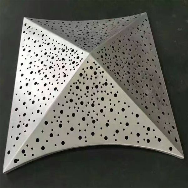 锥形铝单板＿厂家免费测量出图＿锥形铝单板价格＿锥形铝板图片