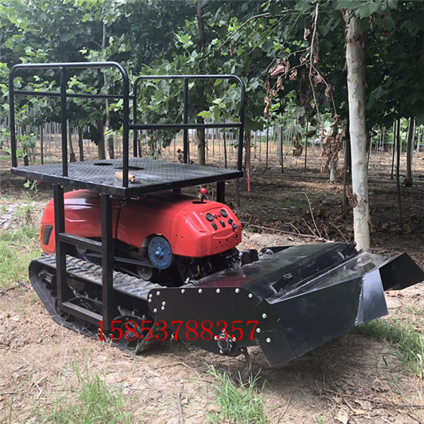 钦州多功能遥控开沟施肥机机小型履带式旋耕机厂家图片