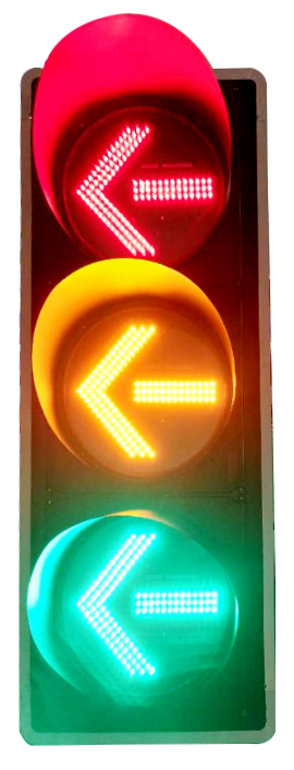 400直径红黄绿箭头交通信号灯三单元 400红黄绿箭头交通信号灯三单元