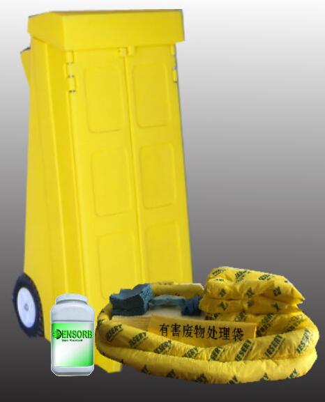 JESERY 95加仑脚轮式泄漏应急处理桶套装KIT992 油品化学品泄漏应急包