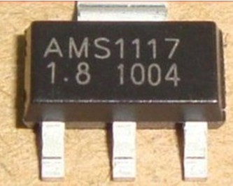 AMS1117稳压电路SOT-223封装原厂直销图片