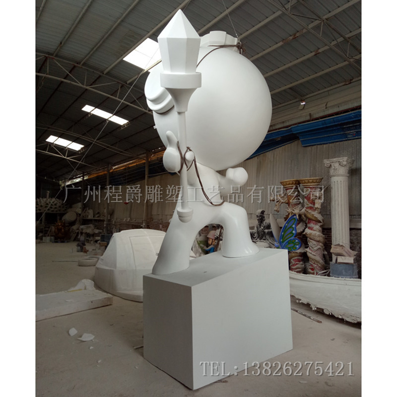 广州市玻璃钢大型卡通人物雕塑厂家