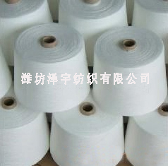 泽宇 32s有机棉精梳/涤纶纱线 环锭纺