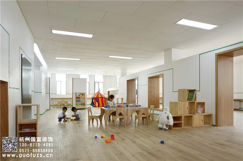 杭州幼儿园装修-幼儿园装修设计案例-国富装饰