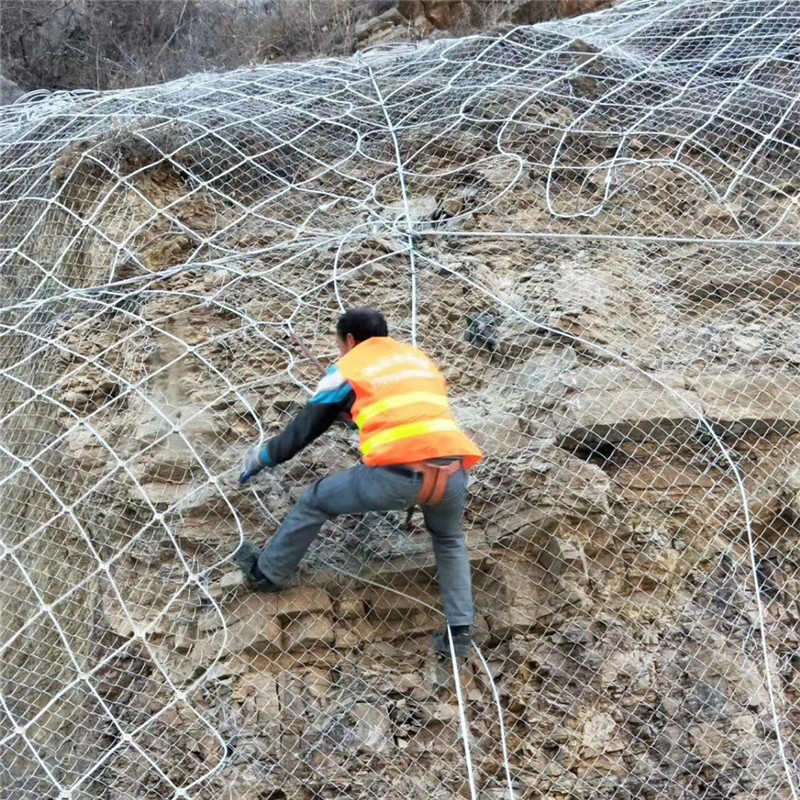 隆恩 gps2型主动边坡防护网 山体危岩治理图片