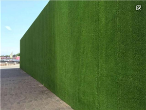 绿化假草皮围墙 人造草皮围挡