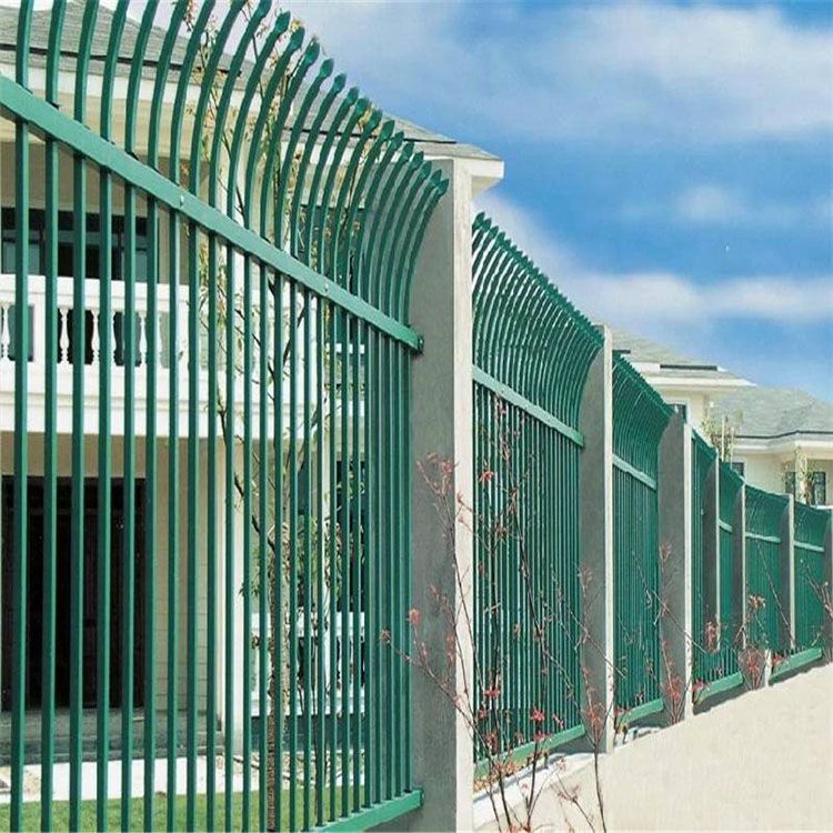 欧式小区护栏网 锌钢围栏铝艺栏杆庭院护栏网小区护栏锌钢护栏图片