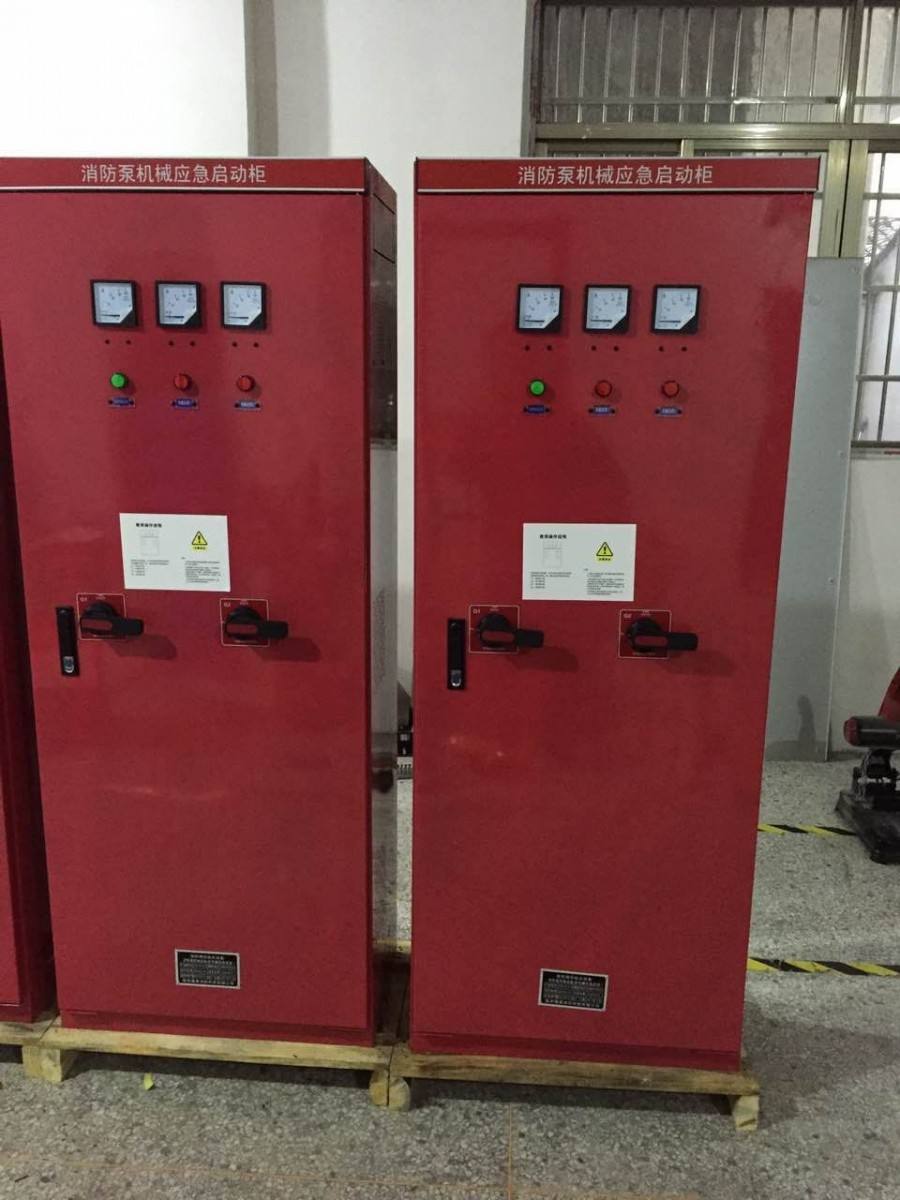 江苏消防泵机械应急启动装置 消防泵机械应急启动柜图片