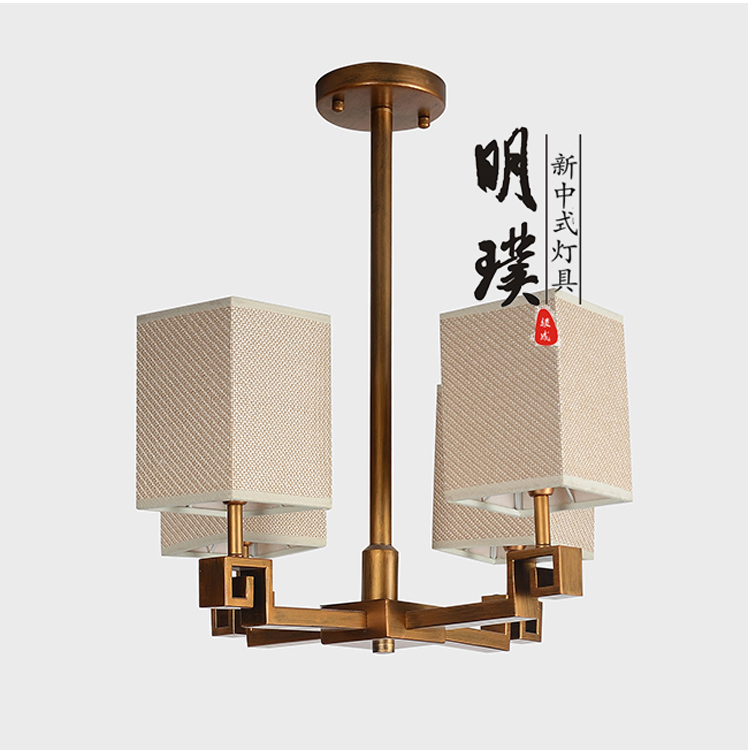 新中式吊灯客厅灯现代简约禅意中国