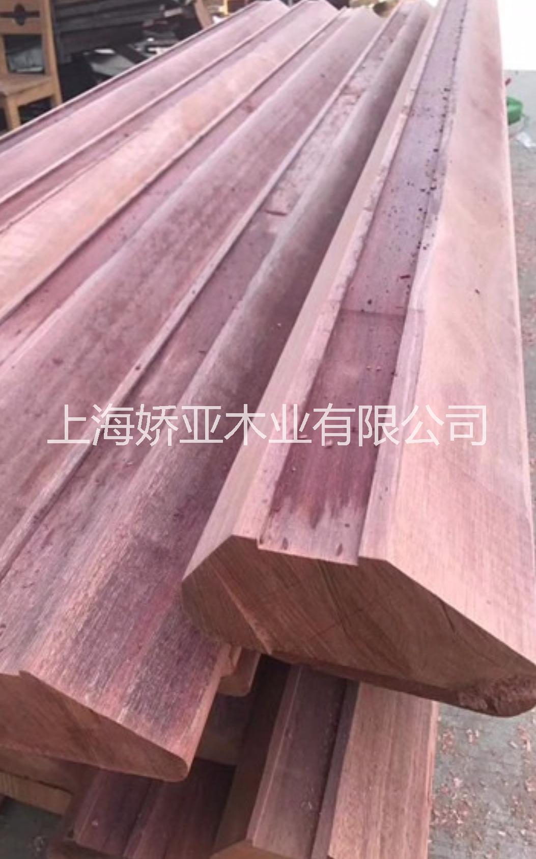 上海柳桉木防腐木价格, 柳桉木方料园林古建