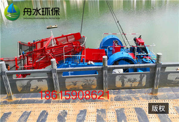 河南河道割草船|郑州水面保洁船|惠州水葫芦打捞船出租出售图片
