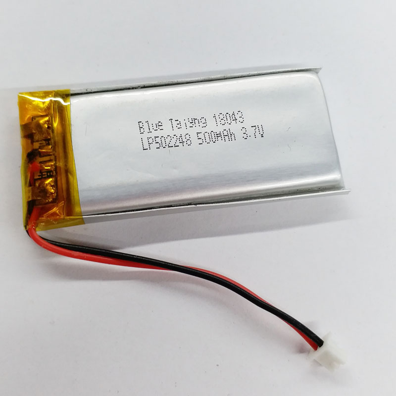502248聚合物锂电池500mah蓝牙LED灯具锂电池美容仪器图片