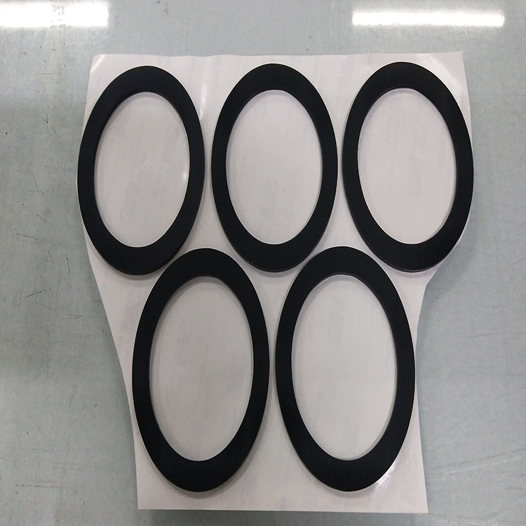 厂家直销黑色圆形硅胶垫片 防水硅胶垫 防震硅胶垫