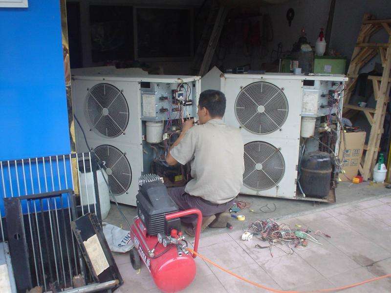 常熟格力美的空调维修拆装加氟18014024325图片